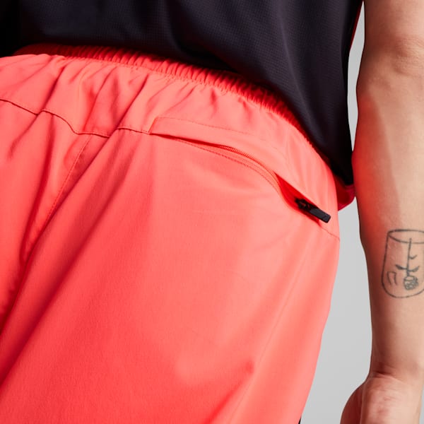 Shorts de running Run Favourite Velocity 7'' para hombre, Fire Orchid, large-ARG