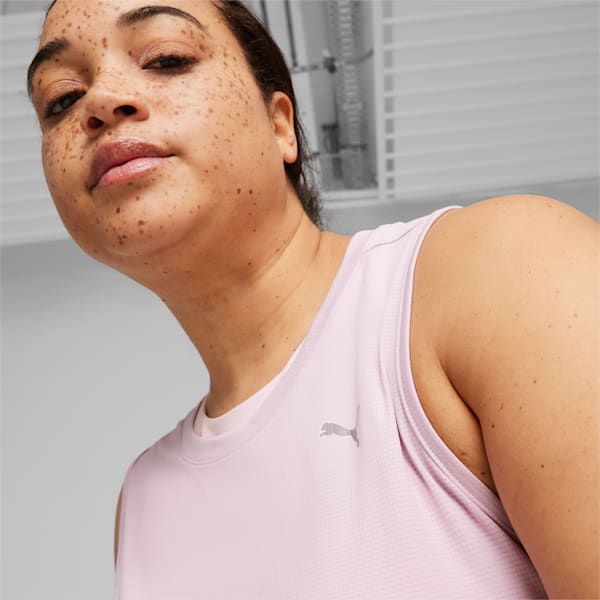 RUN FAVOURITE Running Tank Top Women, Grape Mist, large-ZAF