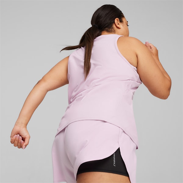 RUN FAVOURITE Running Tank Top Women, Grape Mist, large-ZAF