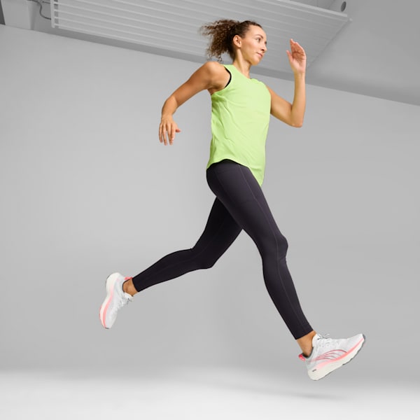 Camiseta sin mangas para correr Run Favourite para mujer, Fizzy Apple, large-MEX