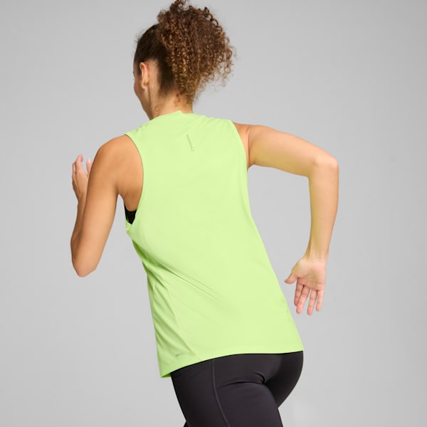 Camiseta sin mangas para correr Run Favourite para mujer, Fizzy Apple, large-MEX