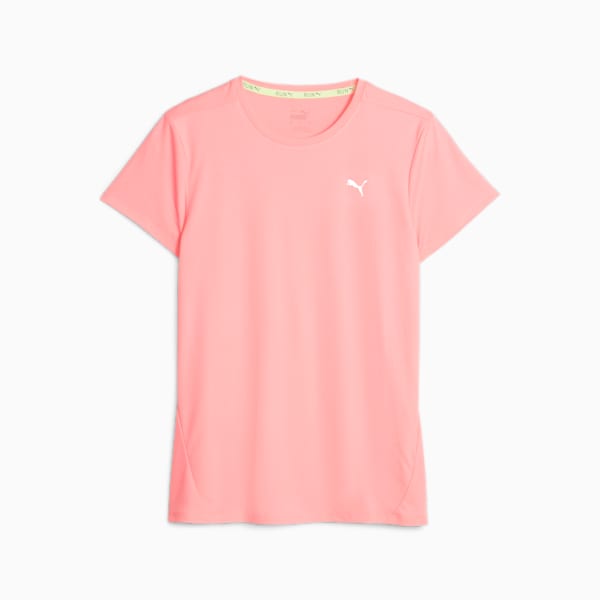Favourite Short Sleeve Running Tee Women, Koral Ice, large-ZAF