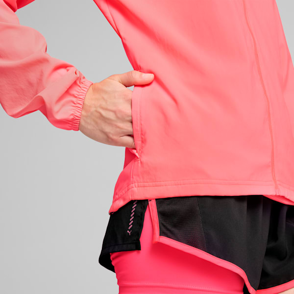 Campera con capucha RUN FAV para mujer, Sunset Glow, large-ARG