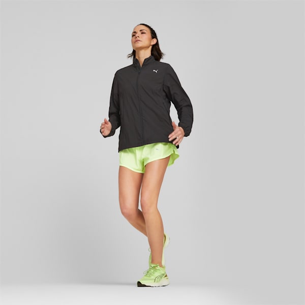 RUN FAVOURITE Woven Running Jacket Women, PUMA Black, large-ZAF