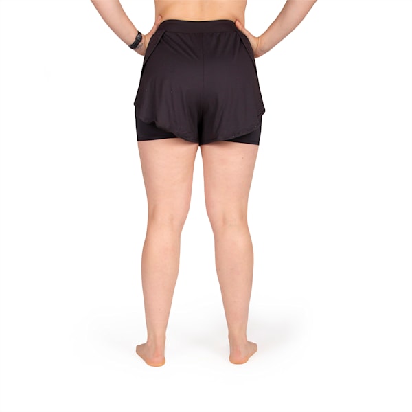 Shorts de training Studio Flow para mujer, PUMA Black, large-ARG