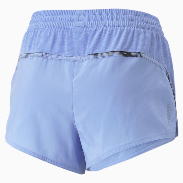 Shorts de running Favourite Velocity 3'' para mujer, Elektro Purple, large-ARG