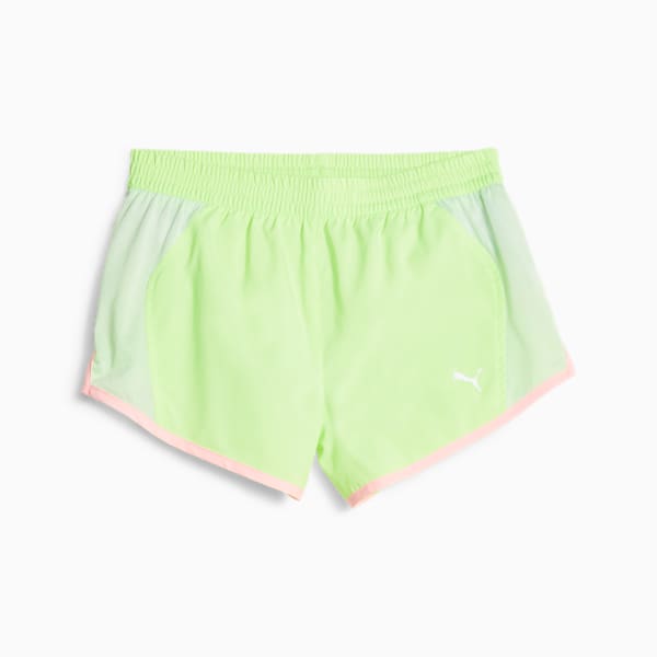 Shorts de running Favourite Velocity 3'' para mujer, Speed Green, large-ARG