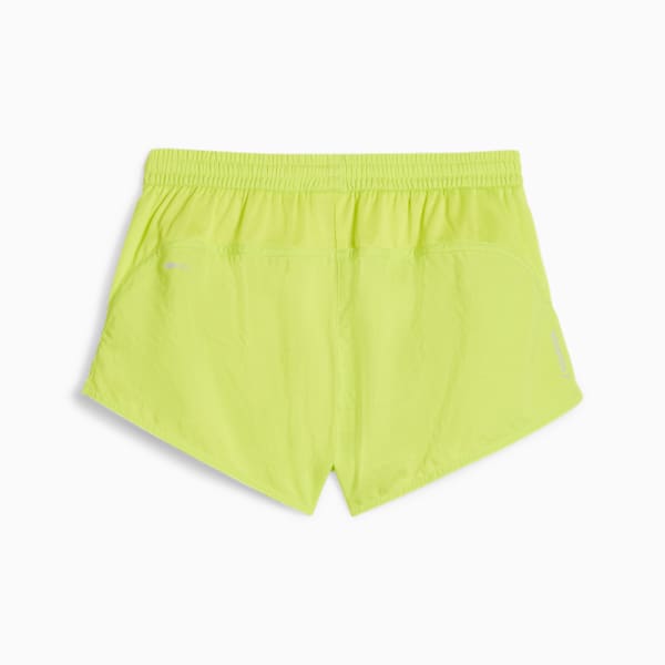 RUN FAVOURITE Velocity 3'' Running Shorts Women, Lime Pow, large-ZAF