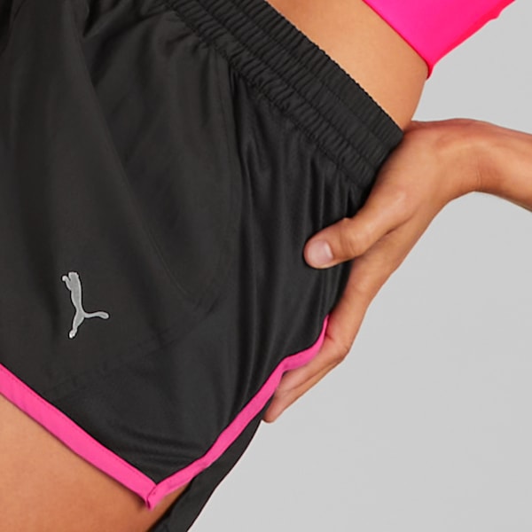 RUN FAVOURITE Velocity 3'' Running Shorts Women, PUMA Black-Ravish, large-ZAF