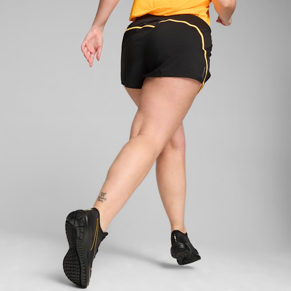 RUN FAVOURITE Velocity 3'' Running Shorts Women, PUMA Black-w Sunstream, large-ZAF