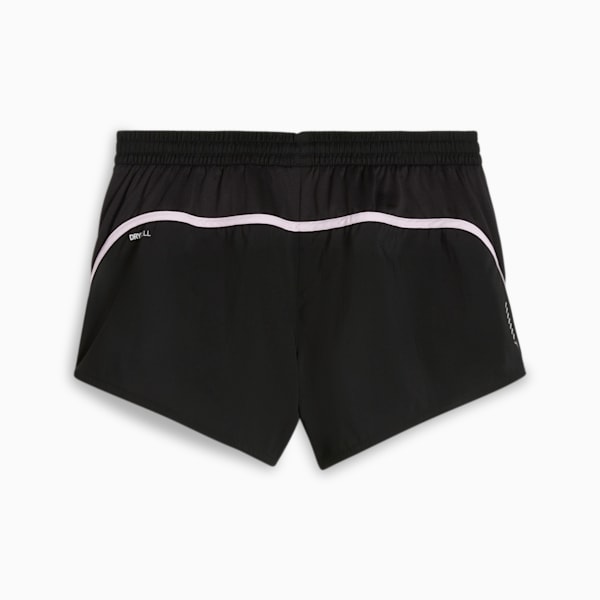 Shorts de running Favourite Velocity 3'' para mujer, PUMA Black-Grape Mist, large-ARG