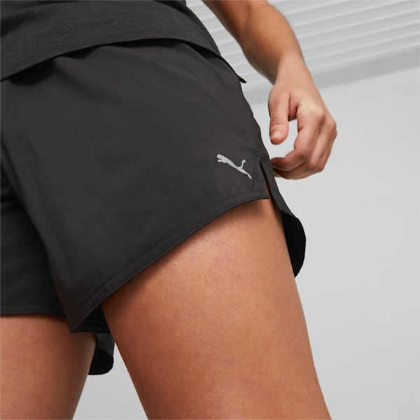 Run Favourite Woven 5'' Running Shorts Women, PUMA Black, large-ZAF