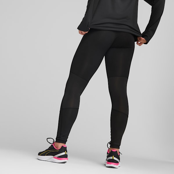 Leggings para correr largos y de tiro estándar Run Favourite para mujer, PUMA Black, large-MEX