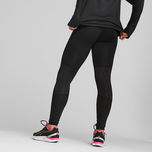 Run Favourite Regular Rise Long Running Leggings Women, PUMA Black, large-ZAF