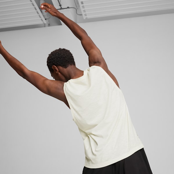 Studio Foundation Wash Training Tank Top Men, Vapor Gray, large-ZAF