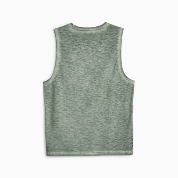 Studio Foundation Wash Training Tank Top Men, Eucalyptus, large-ZAF