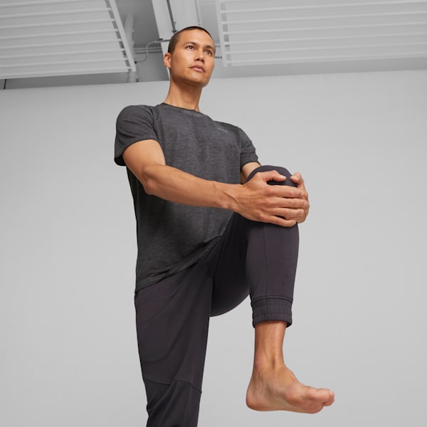 Studio Foundation Wash Training Tee Men, PUMA Black, large-ZAF