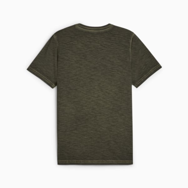 Studio Foundation Wash Training Tee Men, Dark Olive, large-ZAF