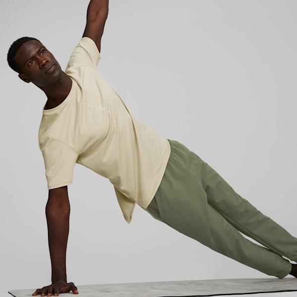 Studio Yogini Lite Training Tee Men, Granola, large-ZAF