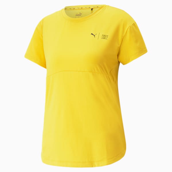 PUMA x First Mile Commercial Running Tee Women, Fresh Pear, large-ZAF