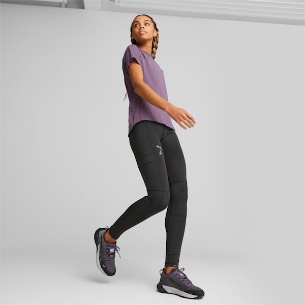 SEASONS Full-Length Trail Running Tights Women, PUMA Black, large-ZAF