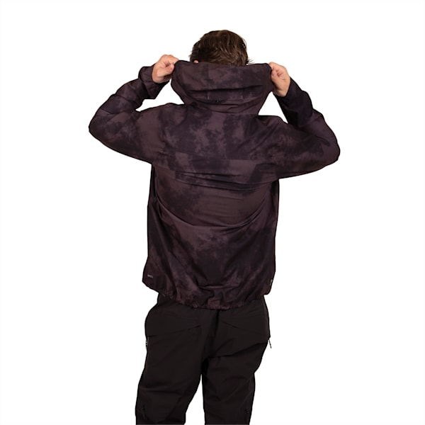 Campera de trail running plegable stormCELL SympaTex® para hombre de la colección SEASONS, PUMA Black-AOP, large-ARG