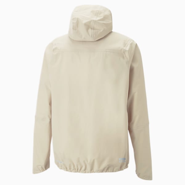 Campera de trail running plegable stormCELL SympaTex® para hombre de la colección SEASONS, Granola, large-ARG
