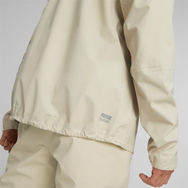 Campera de trail running plegable stormCELL SympaTex® para hombre de la colección SEASONS, Granola, large-ARG