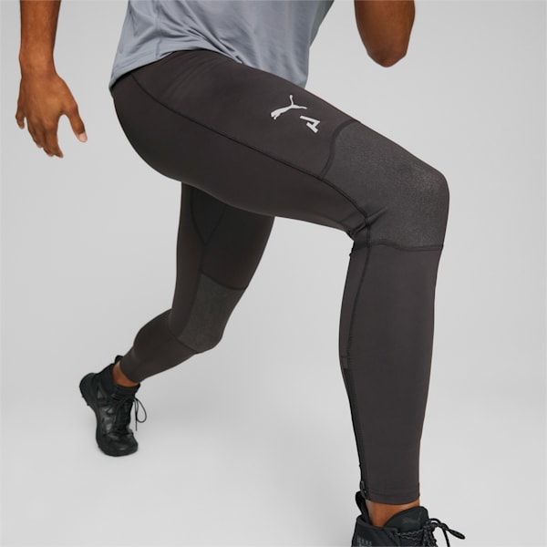 SEASONS Full-Length Trail Running Tights Men, PUMA Black, large-ZAF
