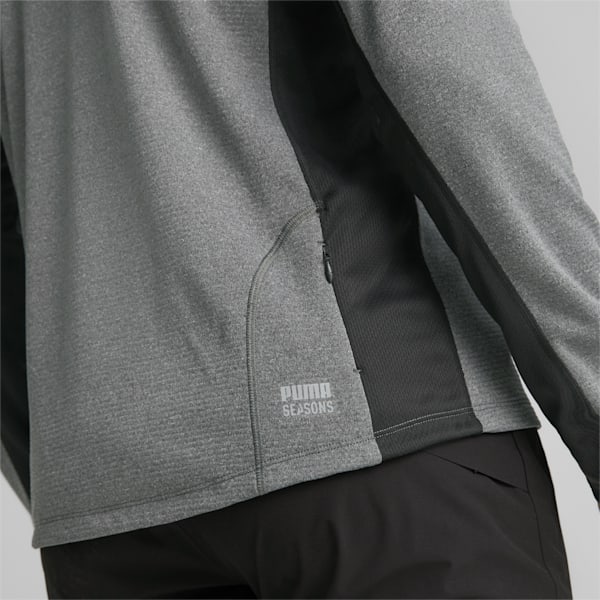 SEASONS rainCELL Long Sleeve Trail Running Tee Men, PUMA Black, large-ZAF
