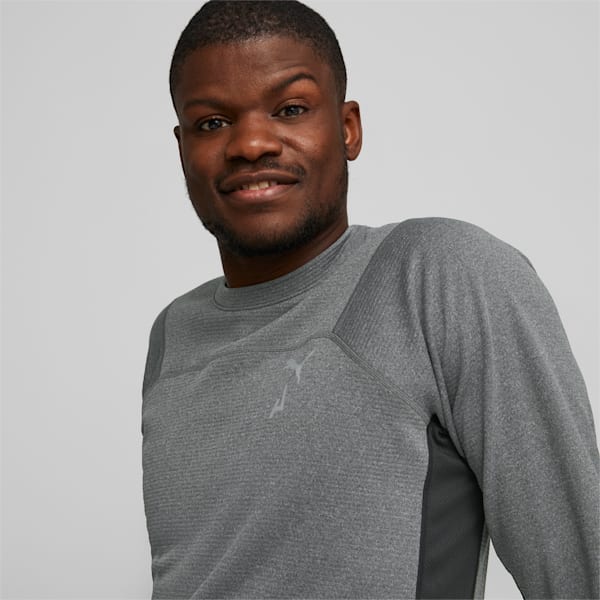 SEASONS rainCELL Long Sleeve Trail Running Tee Men, PUMA Black, large-ZAF