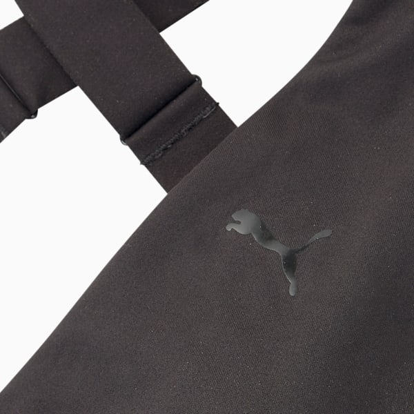 Top de training cruzado Yogini Mid Impact para mujer, PUMA Black, large-ARG