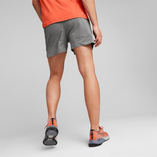 SEASONS Lightweight 5" Woven Trail Running Shorts Men, PUMA Black Heather, large-ZAF