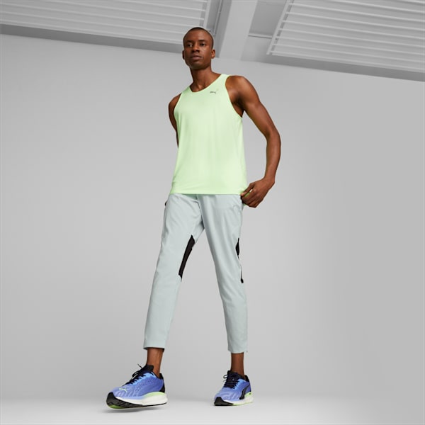Camiseta sin mangas Run CLOUDSPUN para hombre, Fizzy Lime, large-MEX