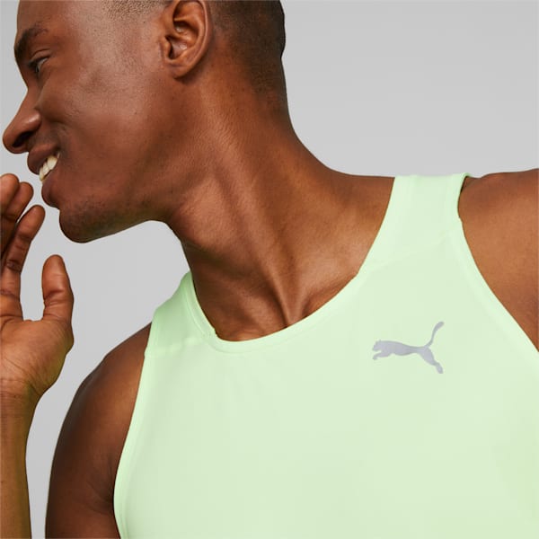 Run CLOUDSPUN Singlet Men, Fizzy Lime, large-ZAF