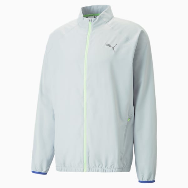 RUN ULTRAWEAVE Running Jacket Men, Platinum Gray Heather, large-ZAF