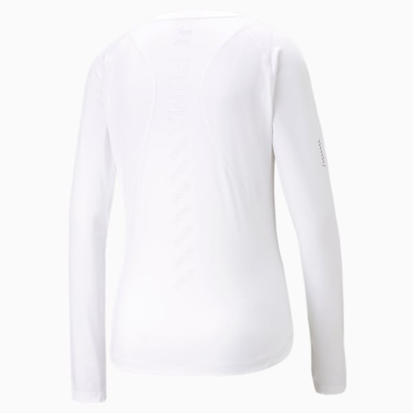 Remera de manga larga Run CLOUDSPUN para mujer, PUMA White, large-ARG