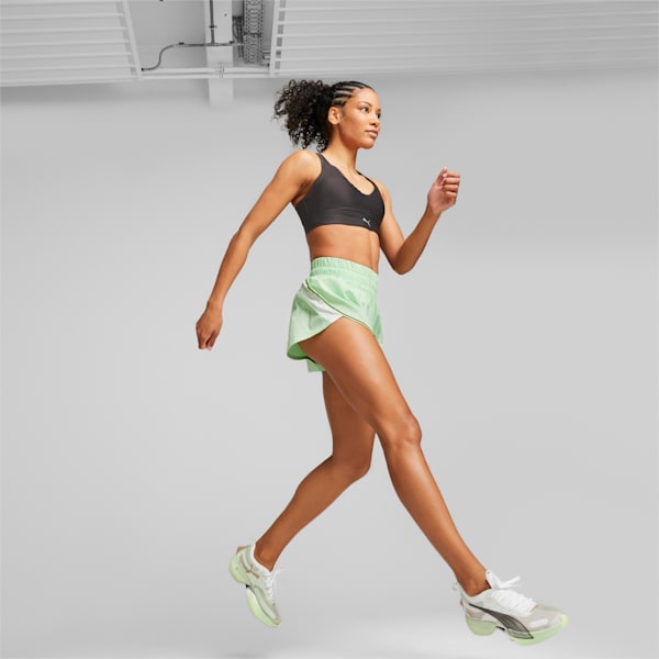 RUN Woven 3" Running Shorts Women, Light Mint, large-ZAF