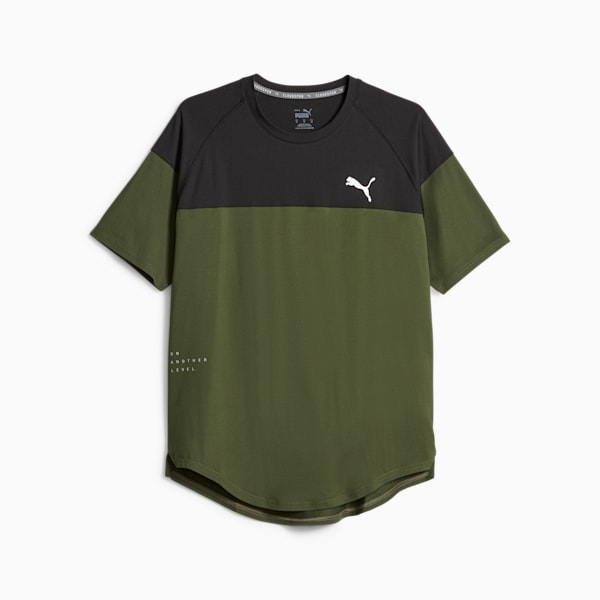 Remera para hombre Train Cloudspun, Myrtle-PUMA Black, large-ARG