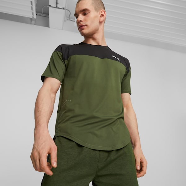 Remera para hombre Train Cloudspun, Myrtle-PUMA Black, large-ARG