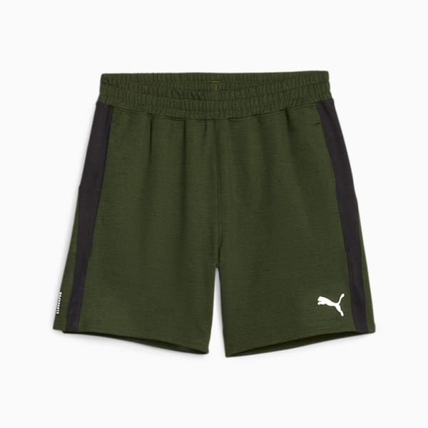 Shorts para hombre Train Cloudspun, Myrtle-PUMA Black, large-ARG