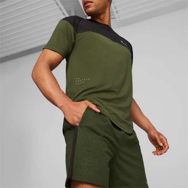 Shorts para hombre Train Cloudspun, Myrtle-PUMA Black, large-ARG