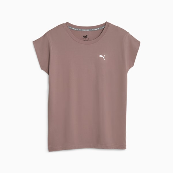 Remera de training para mujer Cloudspun Trend, Dark Clove, large-ARG