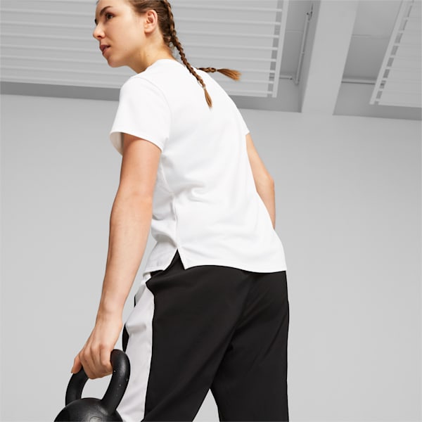 Remera de training PUMA FIT UltraBreathe para mujer, PUMA White, large-ARG