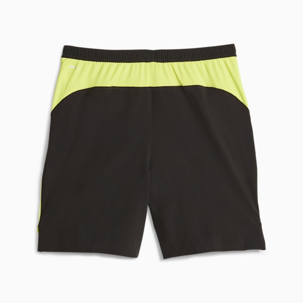 Ultrabreathe Men's 7'' Woven Training Shorts, PUMA Black-Yellow Burst, large-ZAF