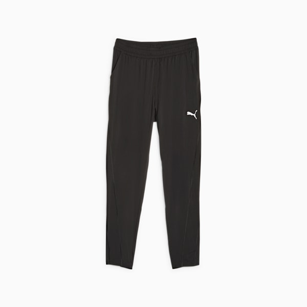 PUMA FIT Woven Tapered Training Pants Men, PUMA Black, large-ZAF