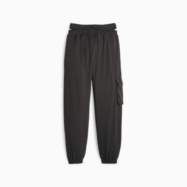 PUMA FIT MOVE Women's Oversized Training Jogger, PUMA Black, large-ZAF