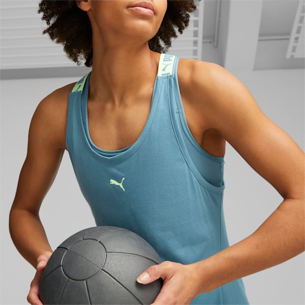 Remera de training para mujer PUMA Strong, Bold Blue, large-ARG