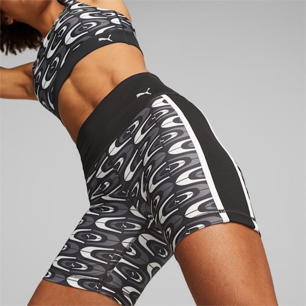 Calzas de training cortos para mujer RETRO GLAM, PUMA Black, large-ARG