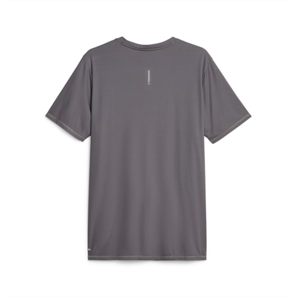 Remera Running RUN FAVORITE SS, Cool Dark Gray-Speed Green, large-ARG